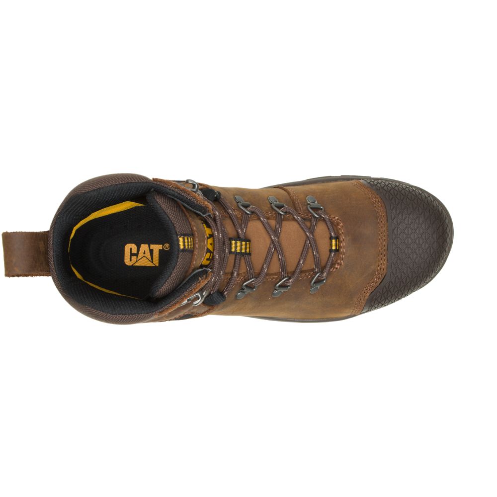 Botas De Trabajo Caterpillar Accomplice X Impermeables Steel Puntera Hombre Marrom | MX2723TV