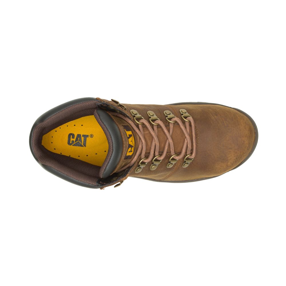 Botas De Trabajo Caterpillar Charge Impermeables Alloy Puntera Hombre Marrom | MX2720IS