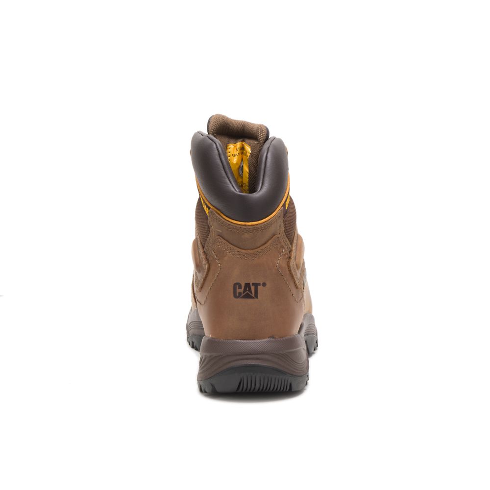 Botas De Trabajo Caterpillar Diagnostic Hi Impermeables Thinsulate™ Steel Puntera Hombre Marrom | MX2791IS