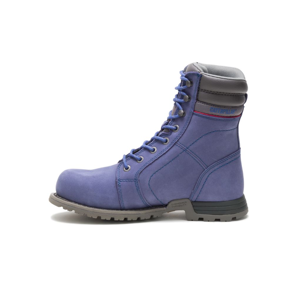 Botas De Trabajo Caterpillar Echo Impermeables Steel Puntera Mujer Morados | MX2506WY