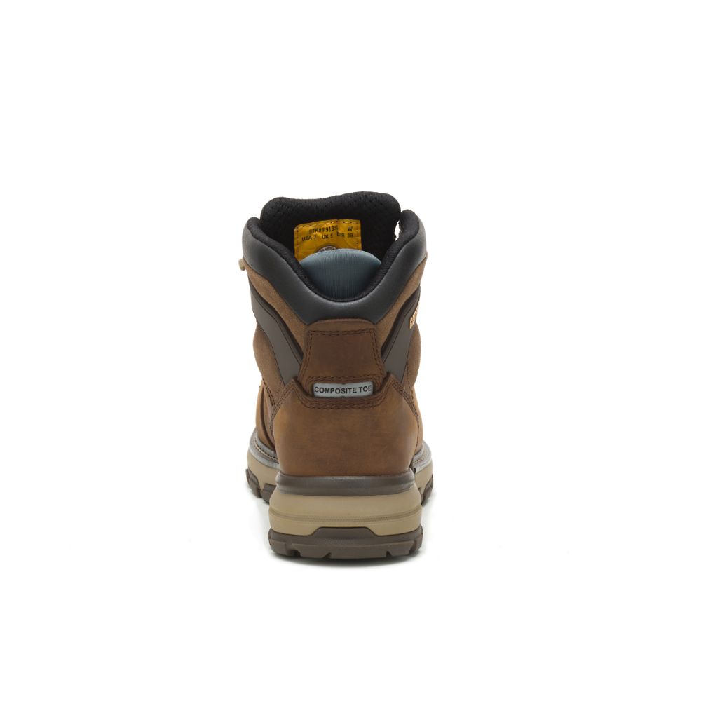 Botas De Trabajo Caterpillar Excavator Superlite Impermeables Thinsulate™ Carbon Composite Puntera Mujer Cafes | MX2489LH