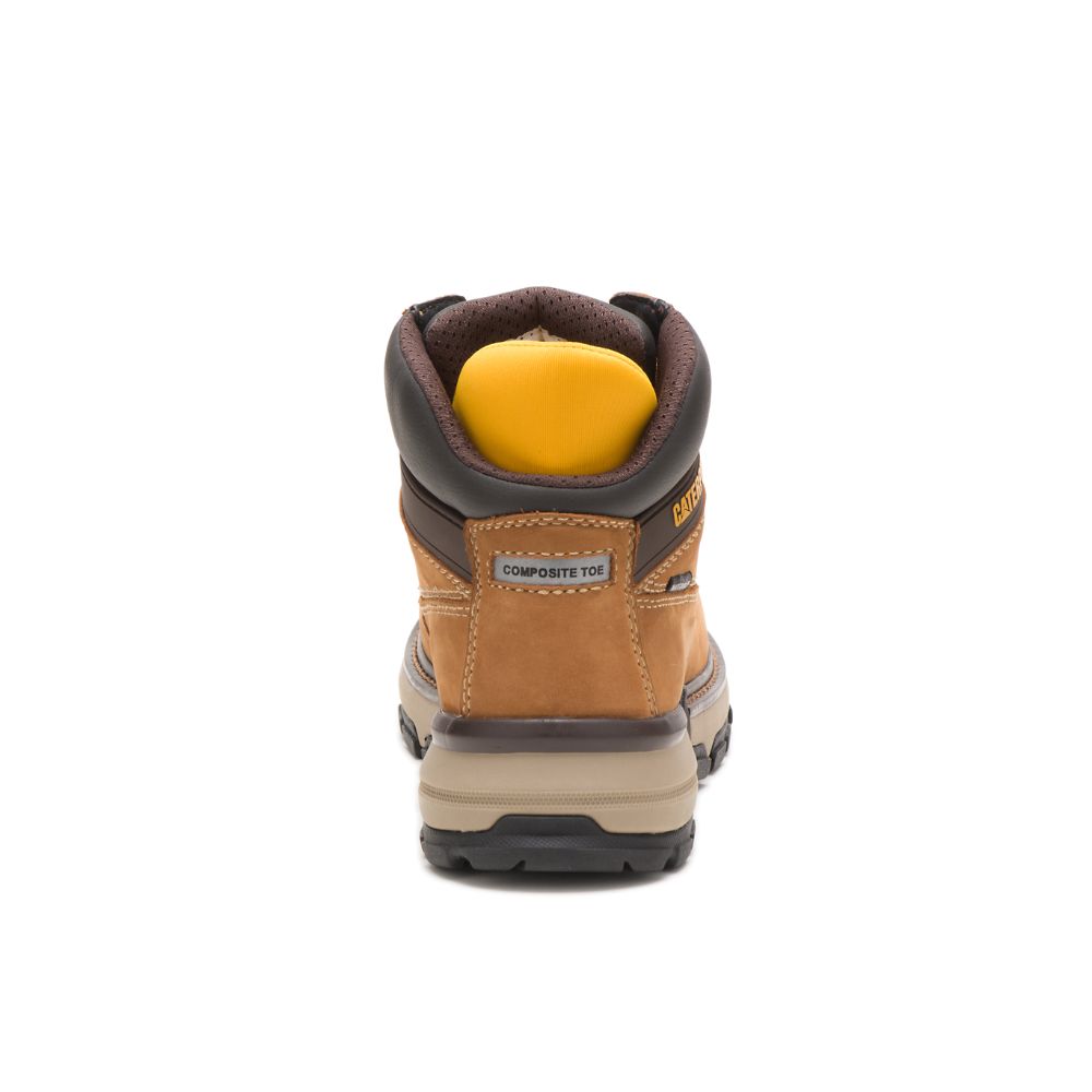 Botas De Trabajo Caterpillar Excavator Superlite Impermeables Carbon Composite Puntera Mujer Marrom | MX2491JJ