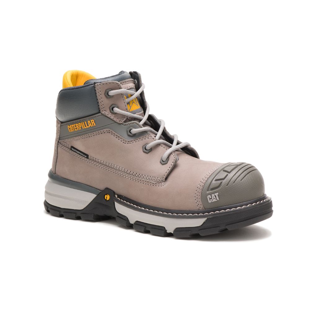 Botas De Trabajo Caterpillar Excavator Superlite Impermeables Carbon Composite Puntera Mujer Kaki | MX2492HK