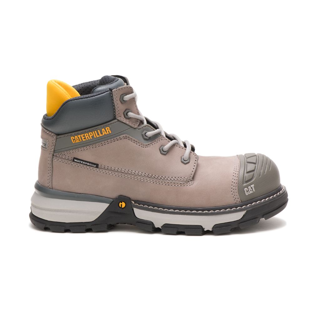 Botas De Trabajo Caterpillar Excavator Superlite Impermeables Carbon Composite Puntera Mujer Kaki | MX2492HK