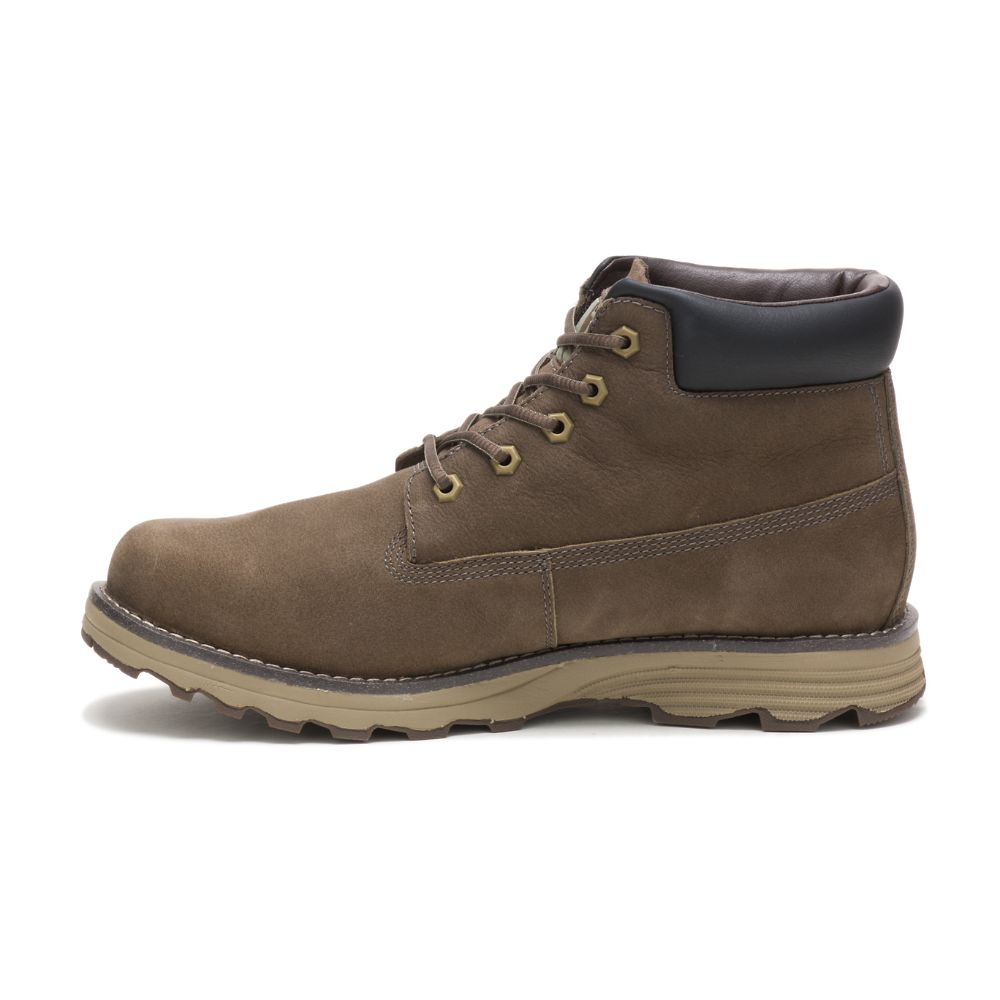 Botas De Trabajo Caterpillar Founder Impermeables Thinsulate™ Hombre Kaki | MX2817IS