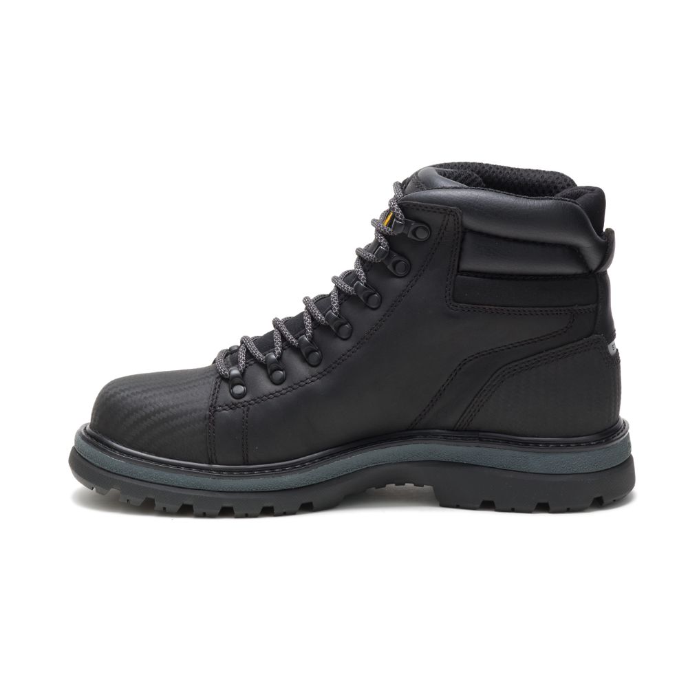 Botas De Trabajo Caterpillar Foxfield Steel Puntera Hombre Negros | MX2769SO