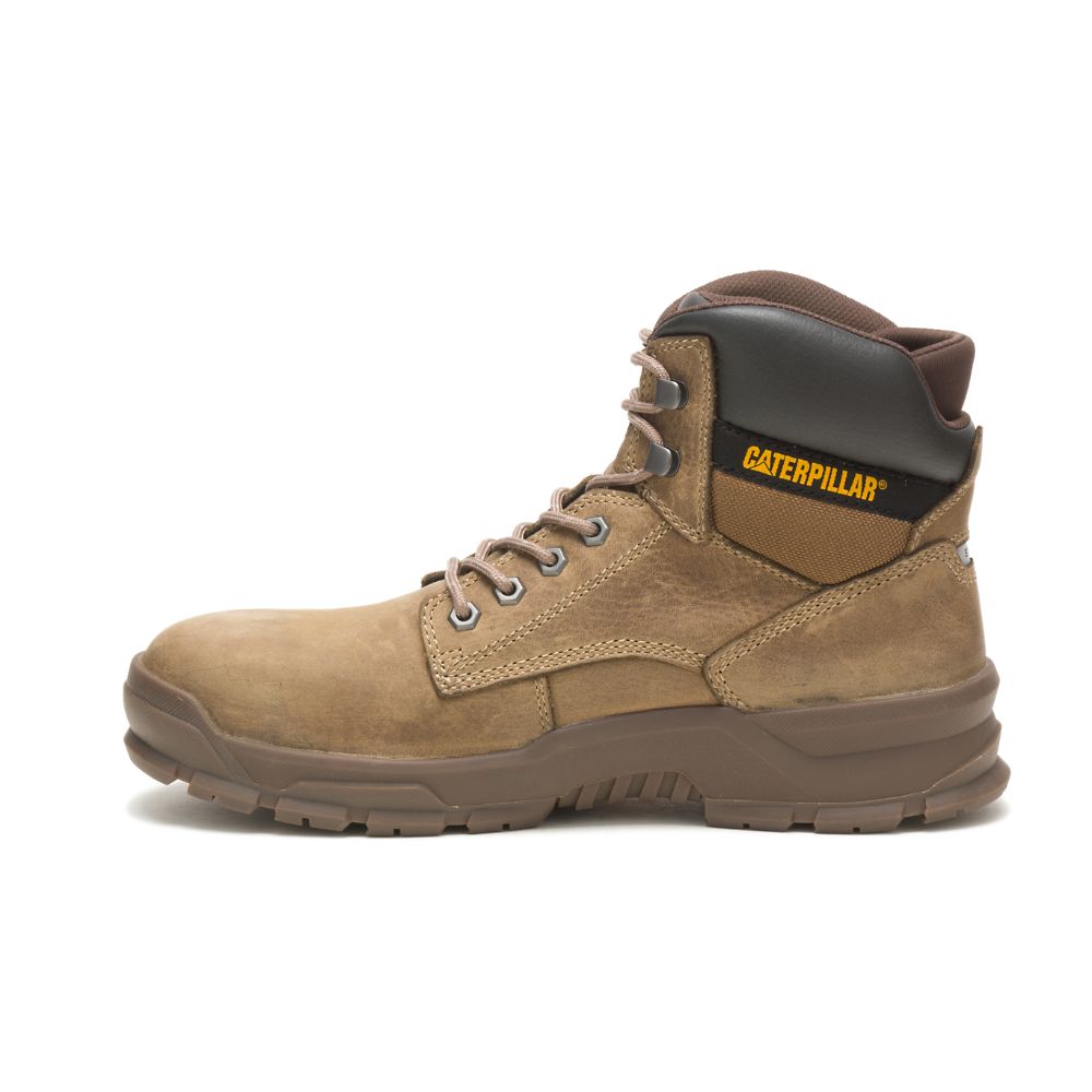 Botas De Trabajo Caterpillar Mobilize Alloy Puntera Hombre Marrom | MX2741DN