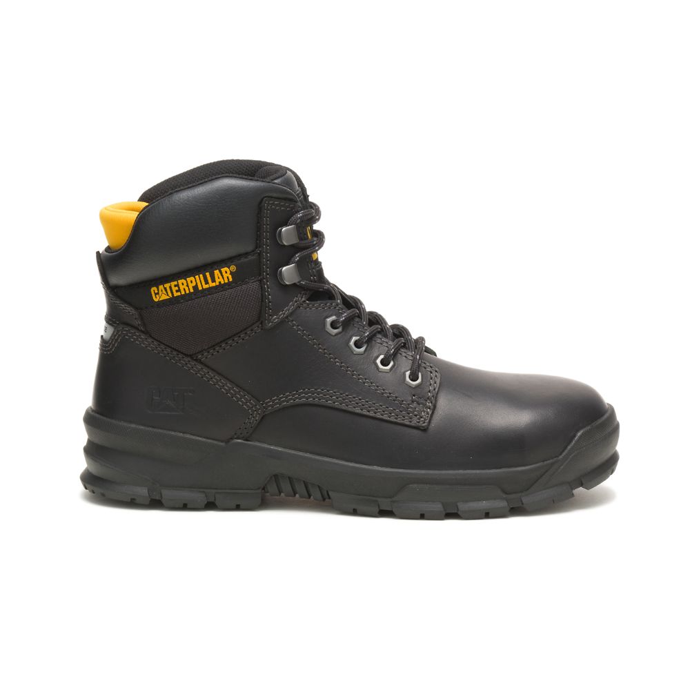 Botas De Trabajo Caterpillar Mobilize Alloy Puntera Hombre Negros | MX2742SO