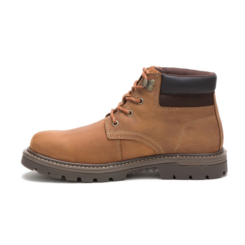 Botas De Trabajo Caterpillar Outbase Impermeables Hombre Marrom | MX2761LH