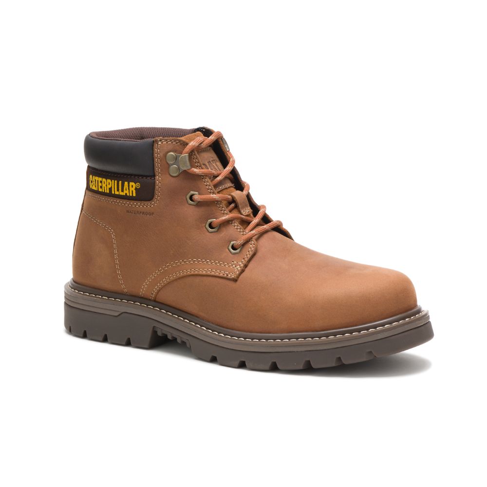 Botas De Trabajo Caterpillar Outbase Impermeables Steel Puntera Hombre Marrom | MX2762KI