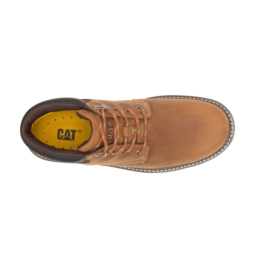 Botas De Trabajo Caterpillar Outbase Impermeables Steel Puntera Hombre Marrom | MX2762KI