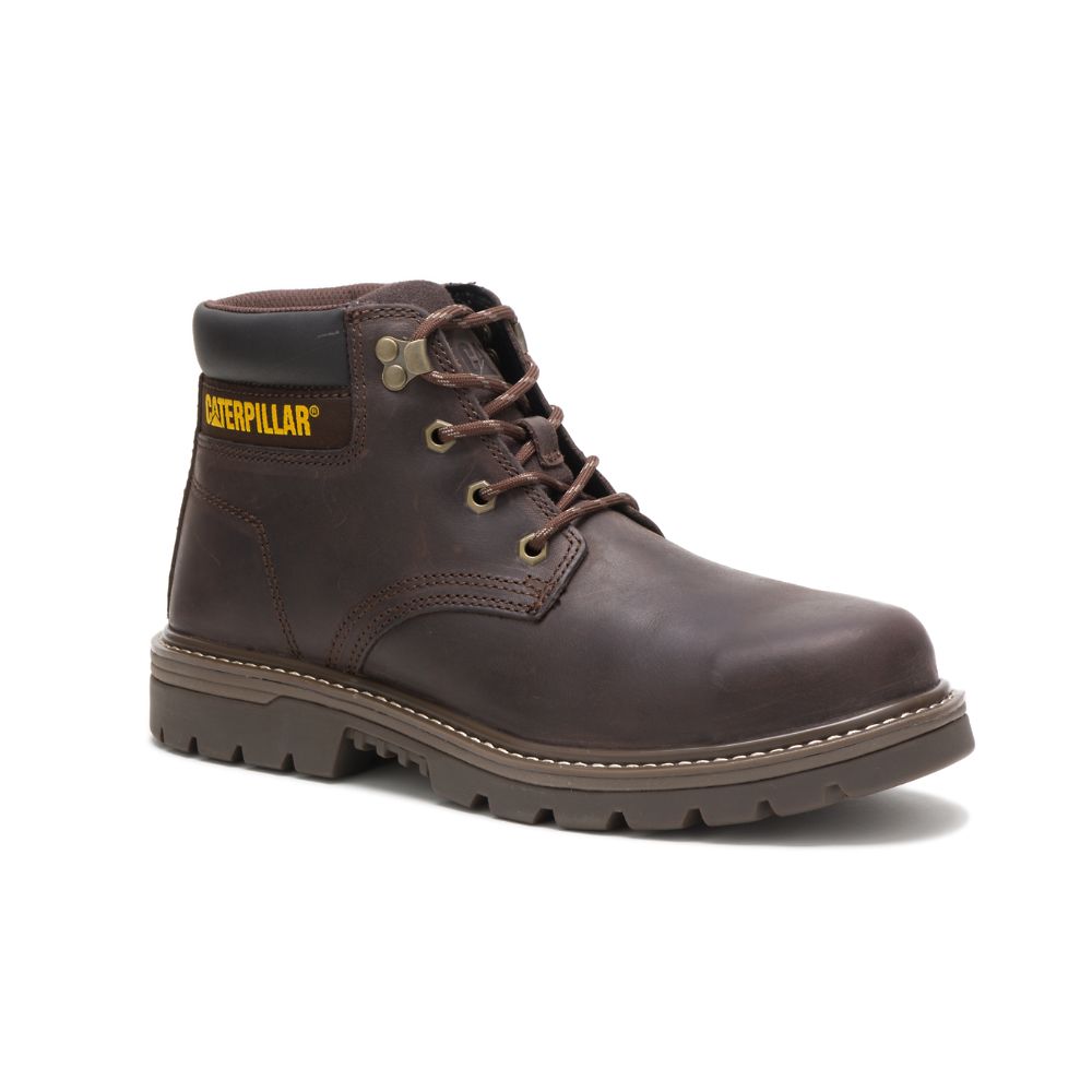 Botas De Trabajo Caterpillar Outbase Steel Puntera Hombre Cafes | MX2757VD