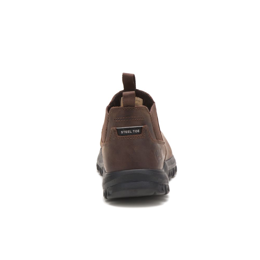 Botas De Trabajo Caterpillar Outline Steel Puntera Hombre Cafes | MX2904KI