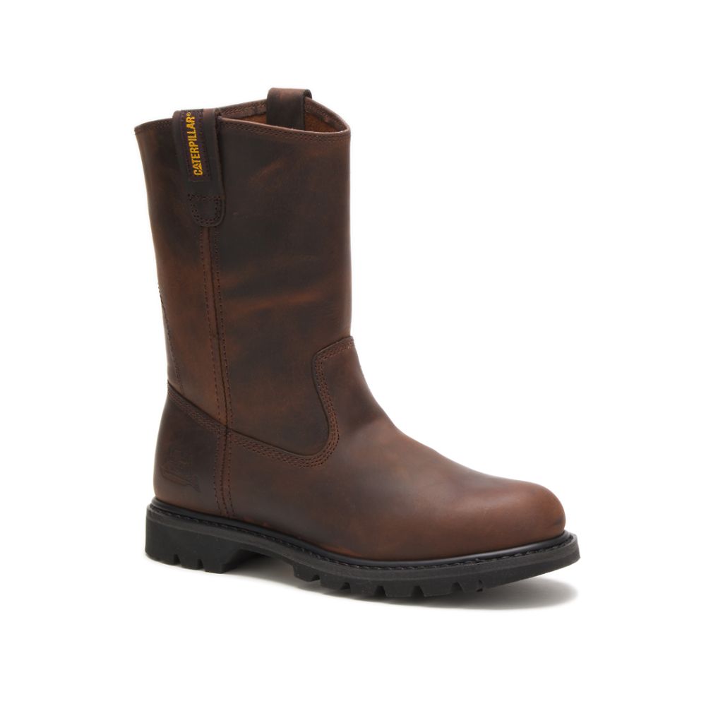 Botas De Trabajo Caterpillar Revolver Hombre Marrom | MX2900CE