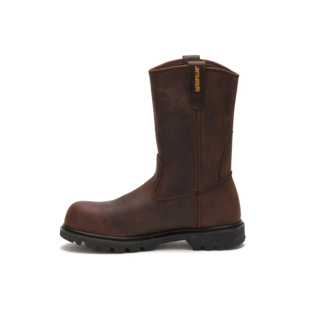 Botas De Trabajo Caterpillar Revolver Steel Puntera Hombre Marrom | MX2807KI