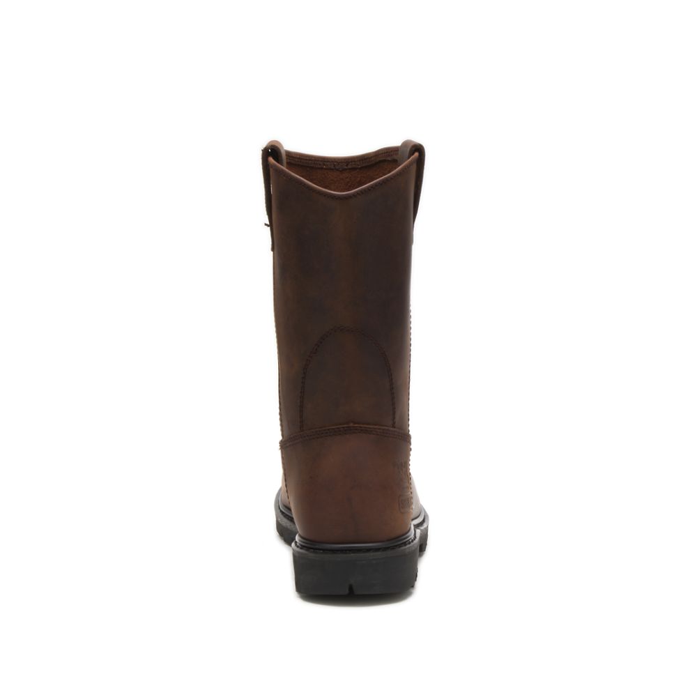 Botas De Trabajo Caterpillar Revolver Steel Puntera Hombre Marrom | MX2807KI