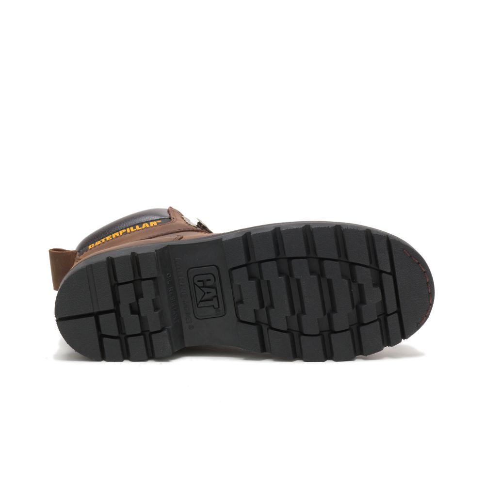 Botas De Trabajo Caterpillar Second Shift Hombre Marrom | MX2745OR