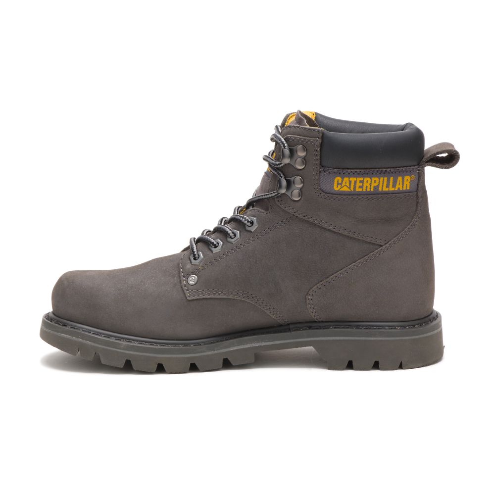 Botas De Trabajo Caterpillar Second Shift Hombre Grises | MX2749TV