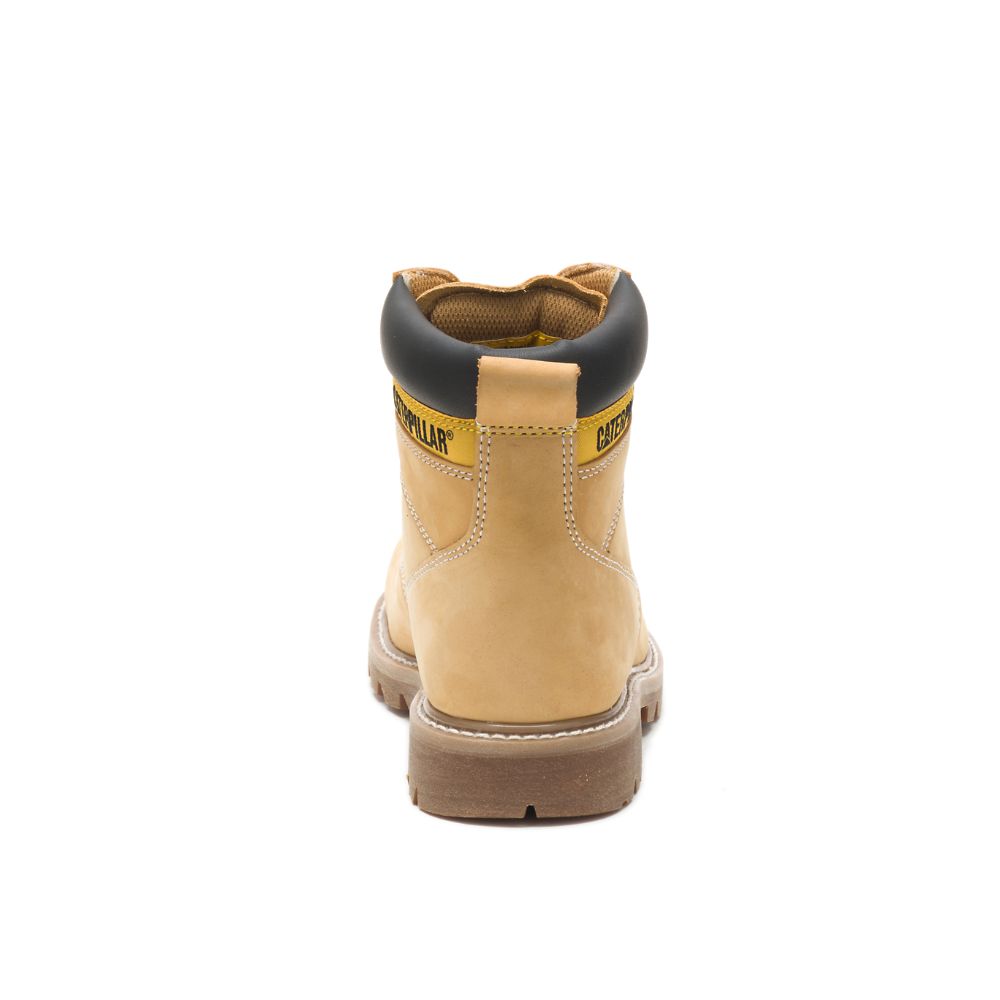 Botas De Trabajo Caterpillar Second Shift Steel Puntera Hombre Marrom | MX2755NB