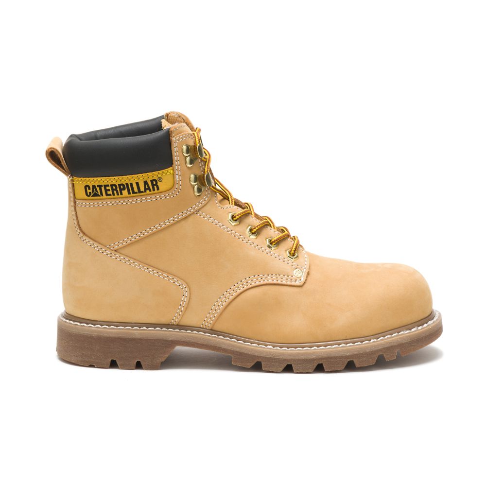 Botas De Trabajo Caterpillar Second Shift Steel Puntera Hombre Marrom | MX2755NB