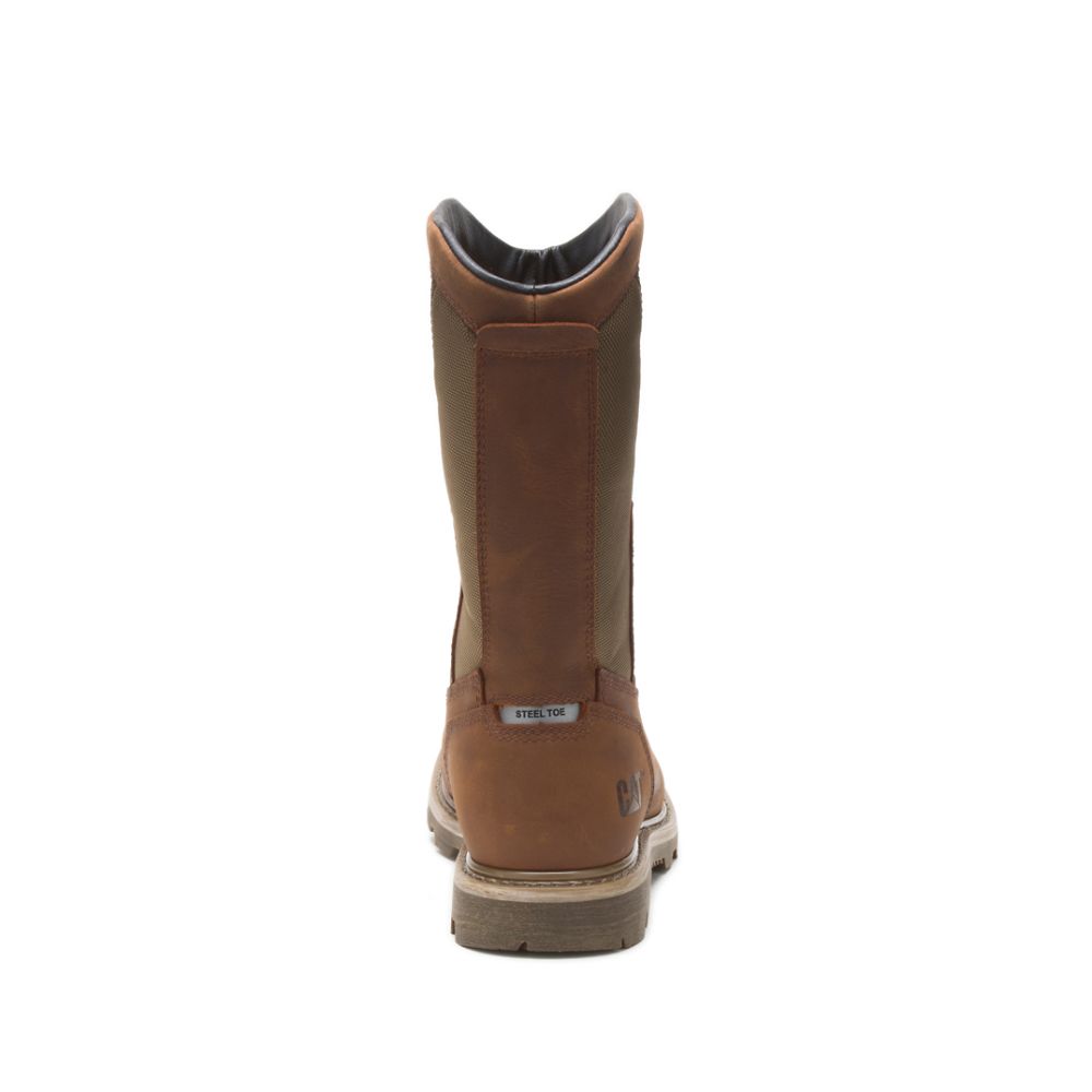 Botas De Trabajo Caterpillar Stillwell Impermeables Steel Puntera Hombre Marrom | MX2799MA