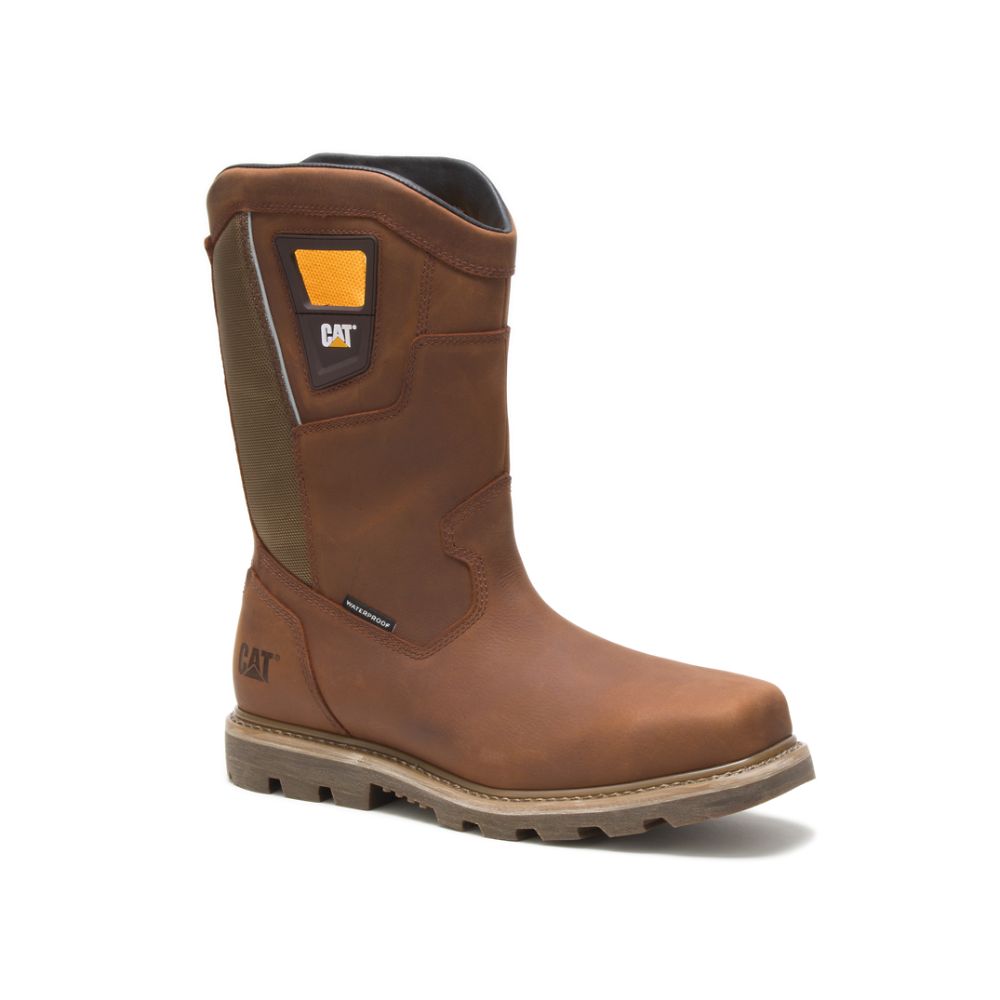 Botas De Trabajo Caterpillar Stillwell Impermeables Steel Puntera Hombre Marrom | MX2887OR