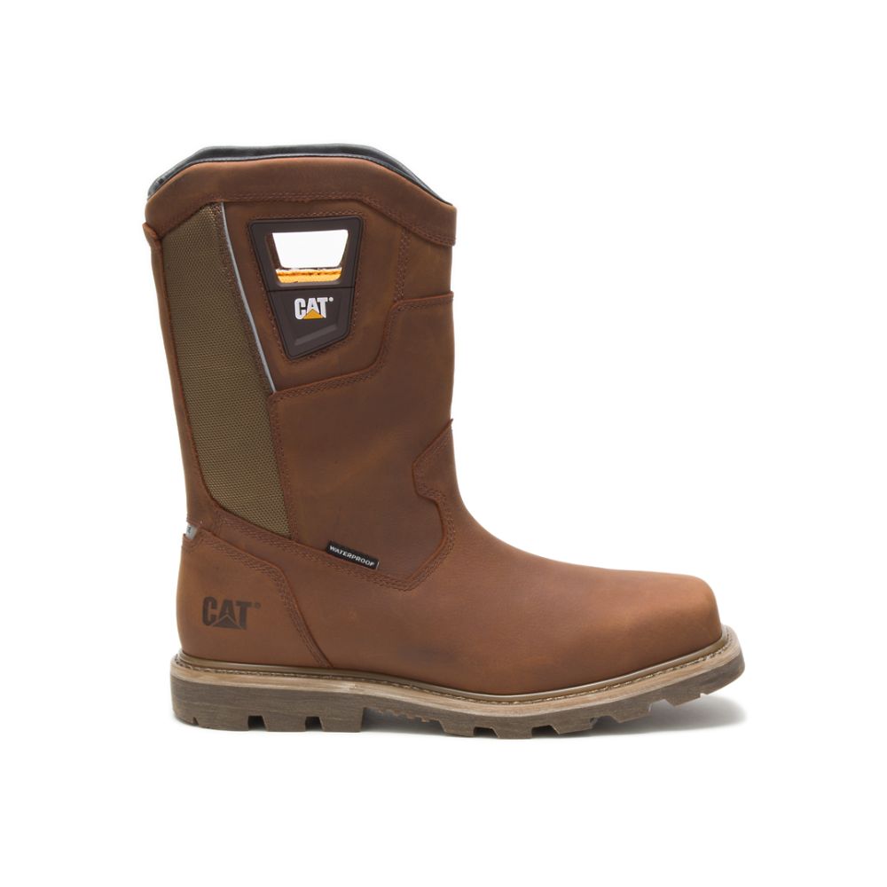 Botas De Trabajo Caterpillar Stillwell Impermeables Steel Puntera Hombre Marrom | MX2887OR