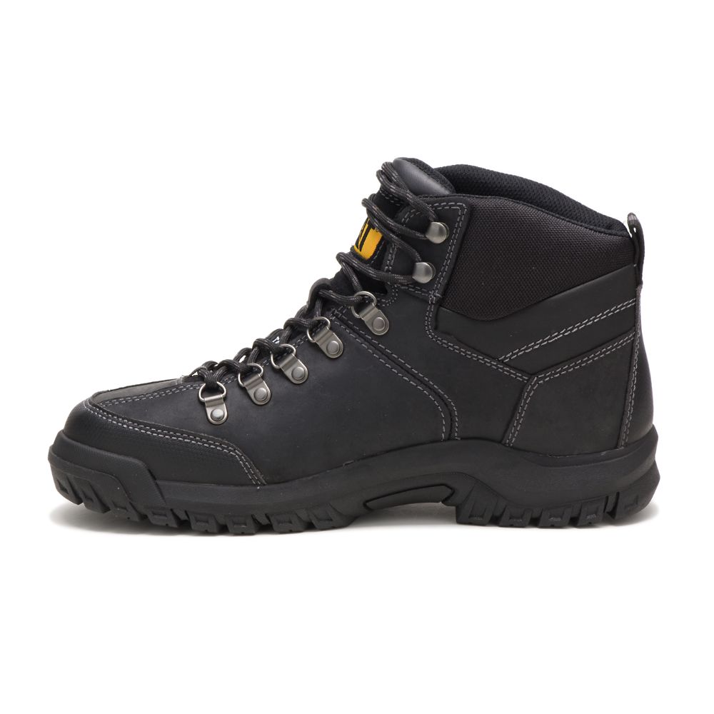 Botas De Trabajo Caterpillar Threshold Impermeables Steel Puntera Hombre Negros | MX2775YU