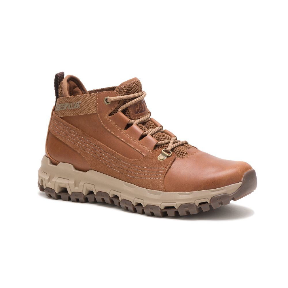 Botas De Trabajo Caterpillar Urban Tracks Hiker Hombre Cafes | MX2811FM