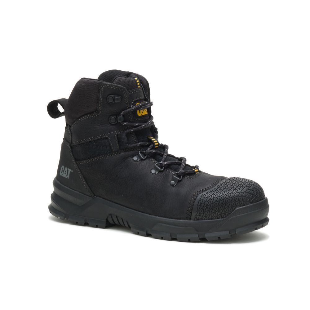 Botas Impermeables Caterpillar Accomplice X Impermeables Steel Puntera Hombre Negros | MX2831ZG