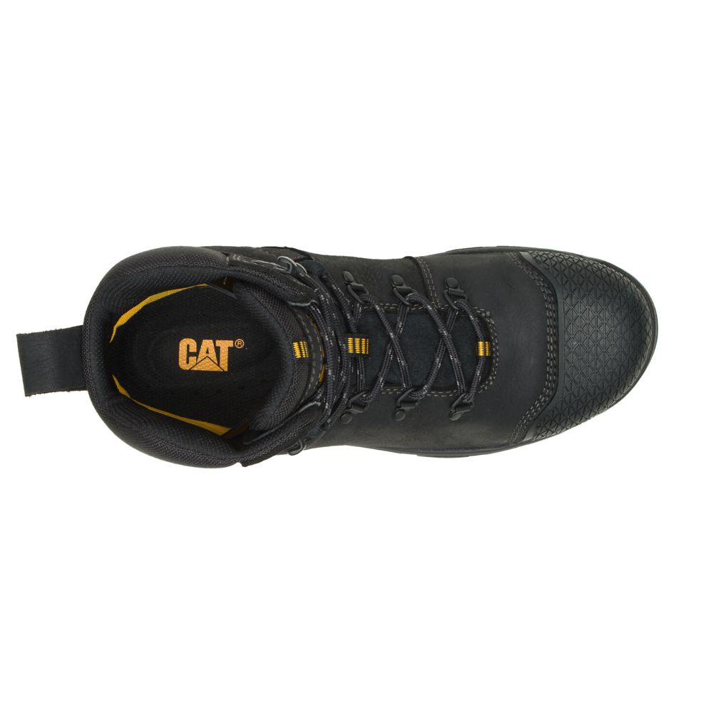 Botas Impermeables Caterpillar Accomplice X Impermeables Steel Puntera Hombre Negros | MX2831ZG