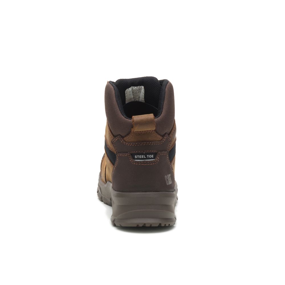 Botas Impermeables Caterpillar Accomplice X Impermeables Steel Puntera Hombre Marrom | MX2832LH