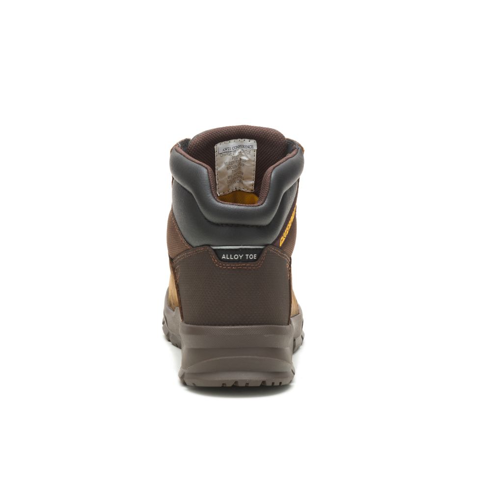 Botas Impermeables Caterpillar Charge Impermeables Alloy Puntera Hombre Marrom | MX2837GL