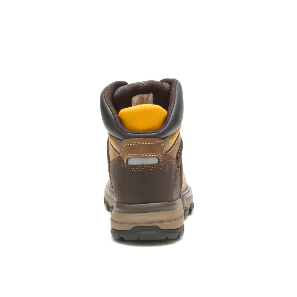 Botas Impermeables Caterpillar Excavator Superlite Impermeables Soft Puntera Hombre Cafes | MX2844IS