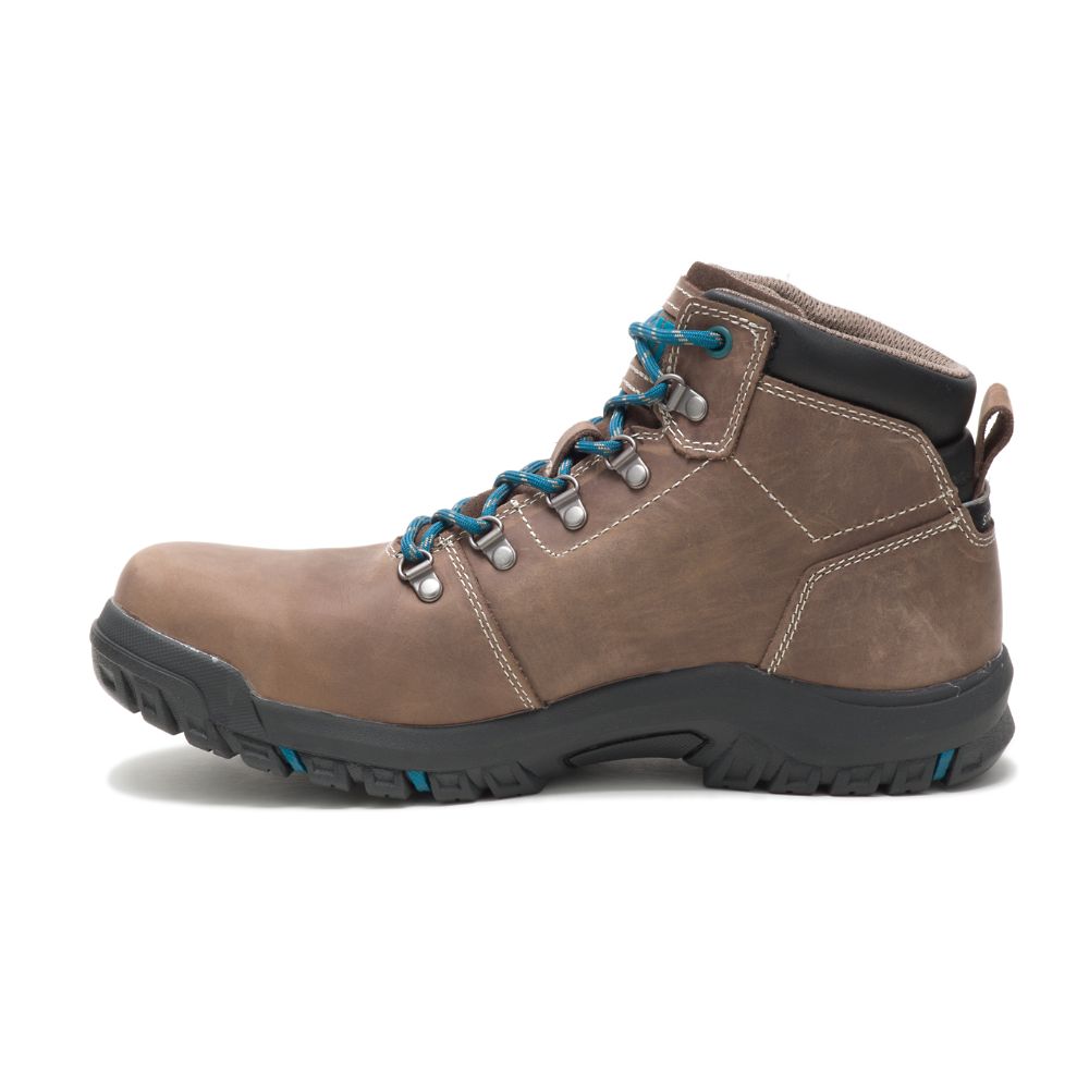 Botas Impermeables Caterpillar Mae Steel Puntera Impermeables Mujer Taupe | MX2544HK