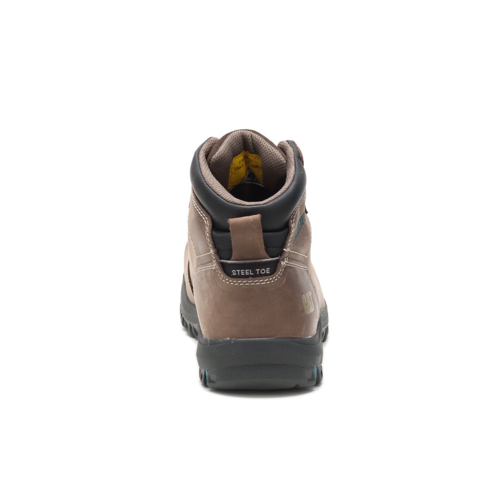 Botas Impermeables Caterpillar Mae Steel Puntera Impermeables Mujer Taupe | MX2544HK