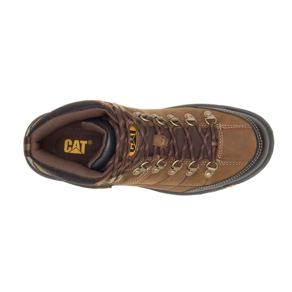 Botas Impermeables Caterpillar Threshold Impermeables Hombre Marrom | MX2859AP