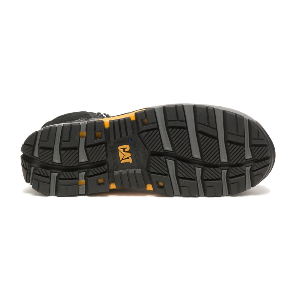 Botas Seguridad Caterpillar CAT EDGE Impermeables Nano Puntera Hombre Negros | MX2917YU