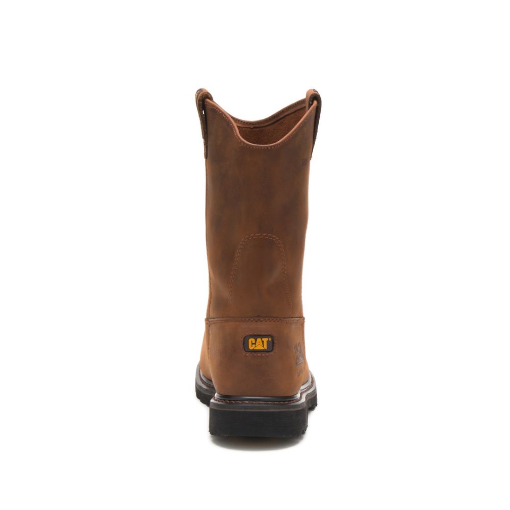 Botas Seguridad Caterpillar Edgework Steel Puntera Hombre Marrom | MX2965WY