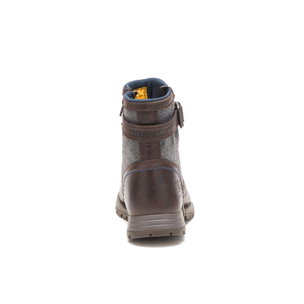 Botas Seguridad Caterpillar Jace Steel Puntera Mujer Cafes | MX2588BC