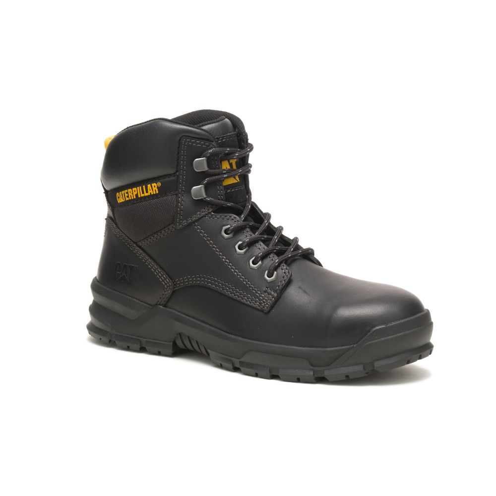 Botas Seguridad Caterpillar Mobilize Alloy Puntera Hombre Negros | MX2916UT