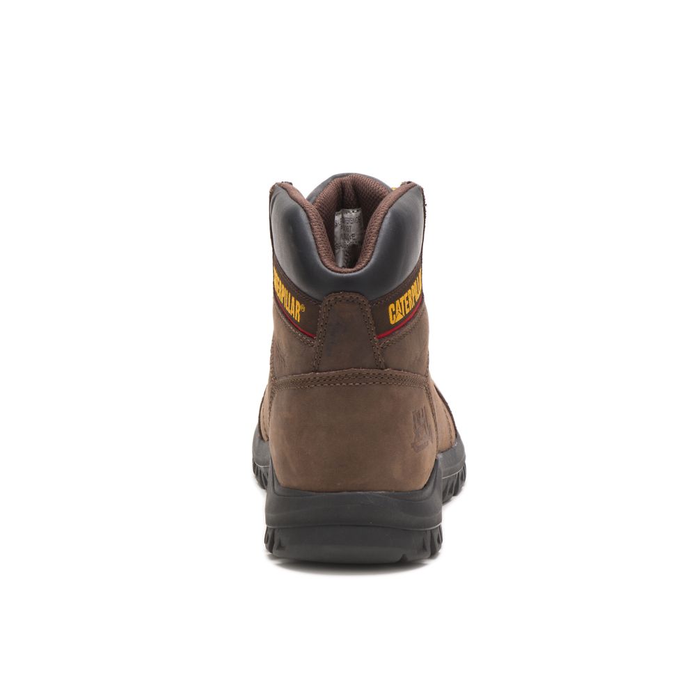 Botas Seguridad Caterpillar Outline Hombre Marrom | MX2978HK