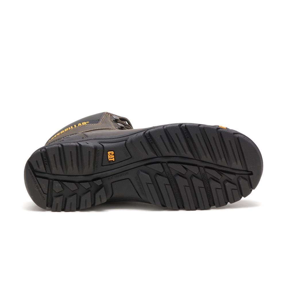 Botas Seguridad Caterpillar Outline Steel Puntera Hombre Grises | MX2946XF