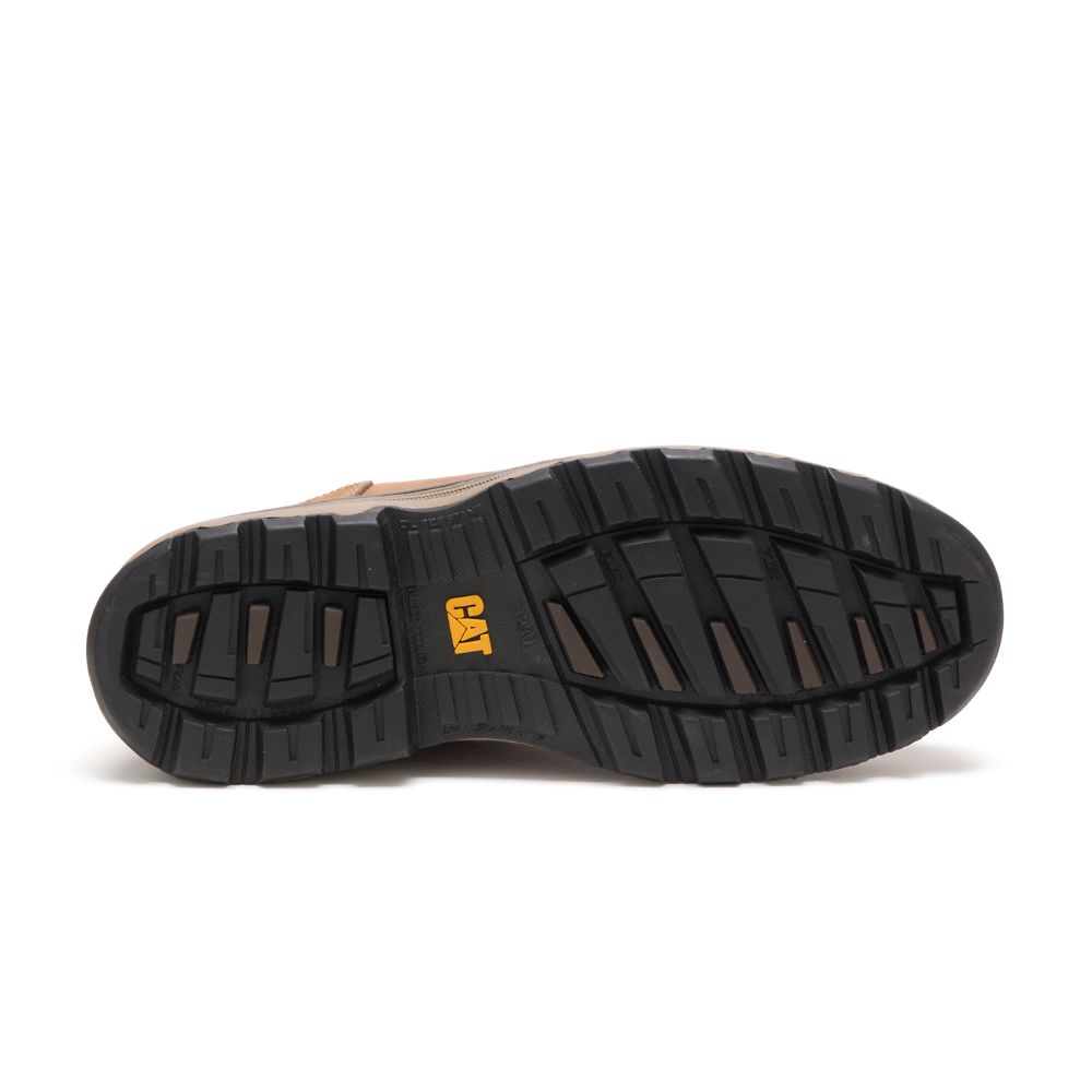 Botas Seguridad Caterpillar Parker Hombre Marrom | MX2982SO