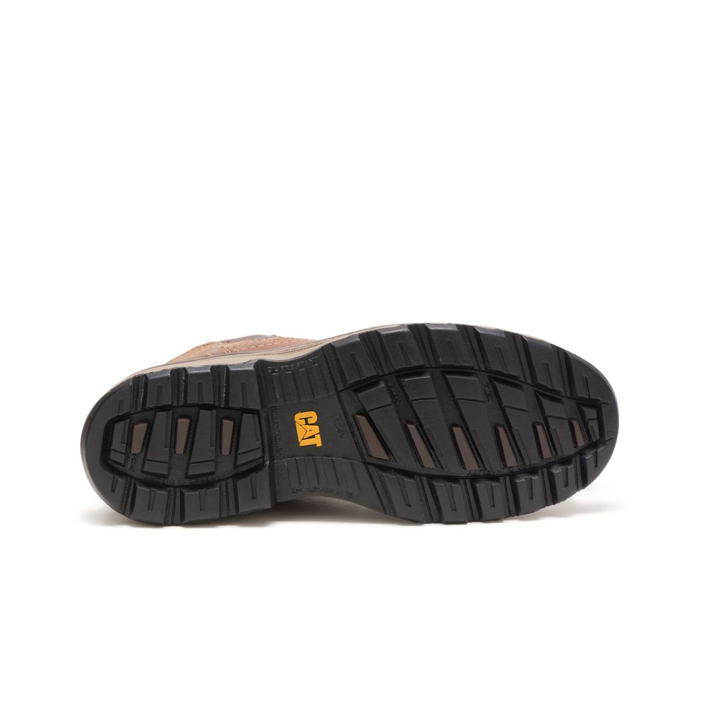 Botas Seguridad Caterpillar Pelton Steel Puntera Hombre Marrom | MX2966QZ