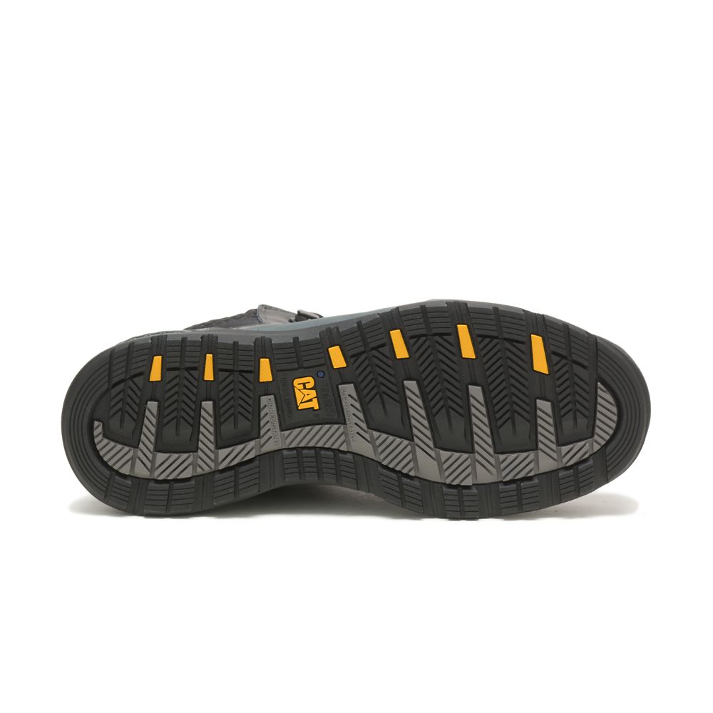 Botas Seguridad Caterpillar Provoke Mid Impermeables Alloy Puntera Hombre Grises | MX2921WY