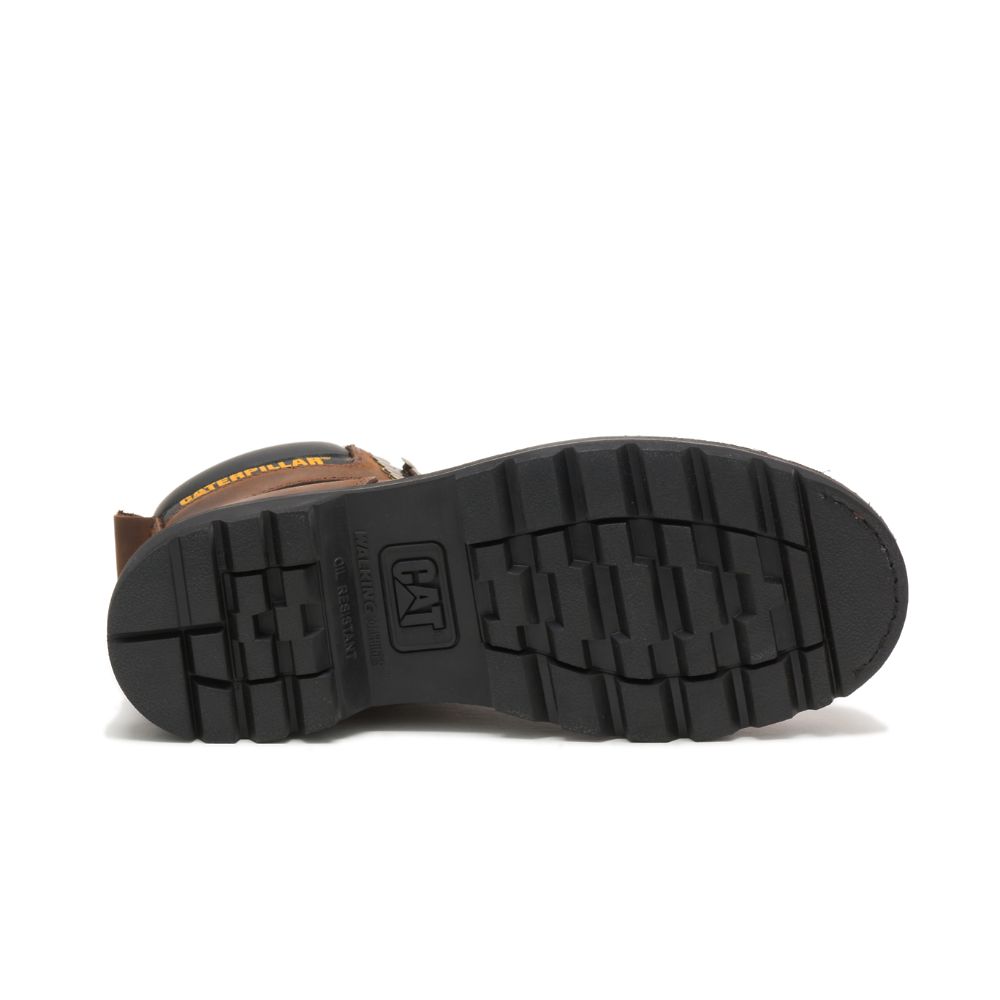 Botas Seguridad Caterpillar Second Shift Steel Puntera Hombre Cafes | MX2931PQ