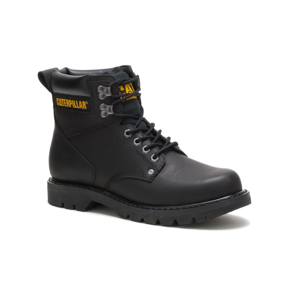 Botas Seguridad Caterpillar Second Shift Hombre Negros | MX2980FM