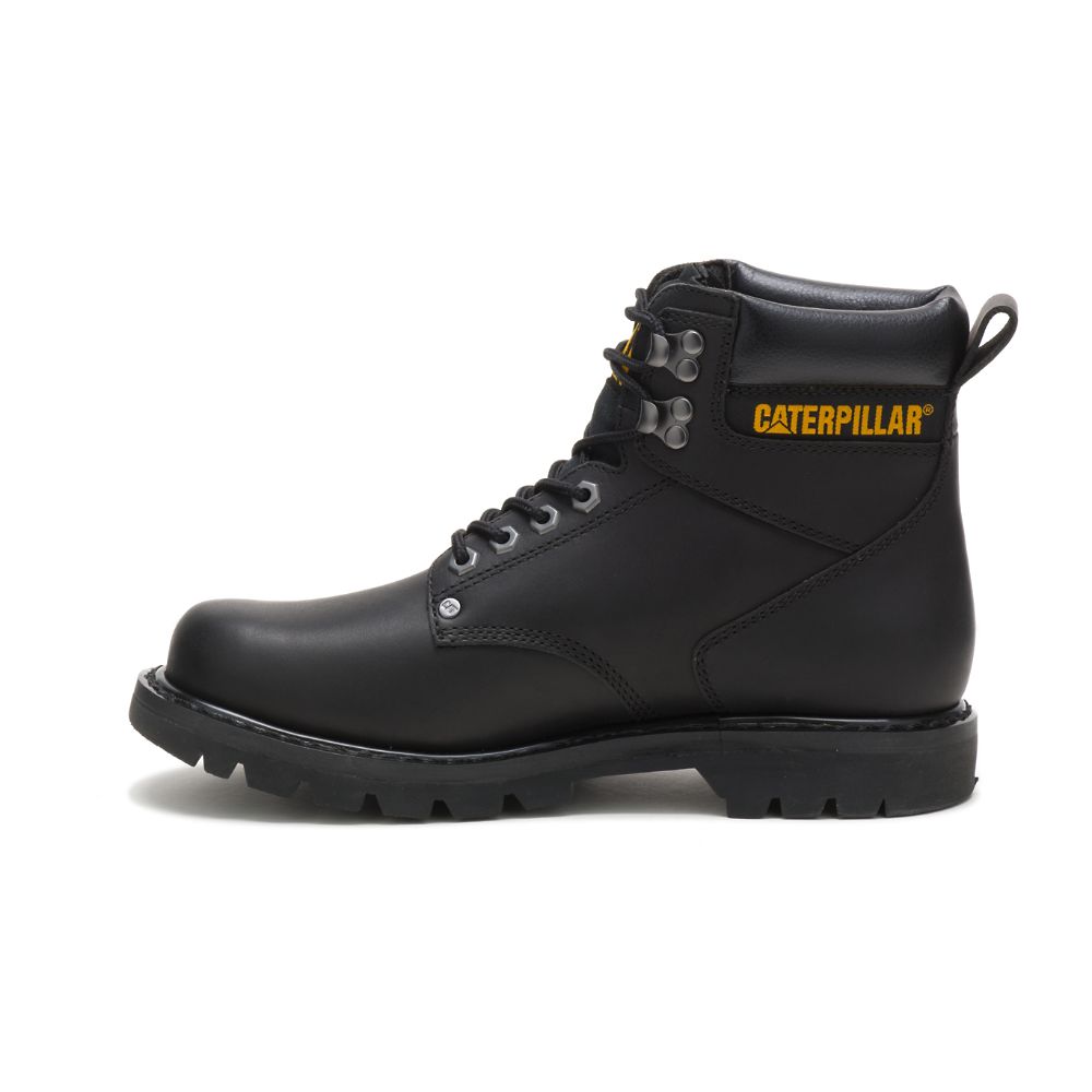 Botas Seguridad Caterpillar Second Shift Hombre Negros | MX2980FM