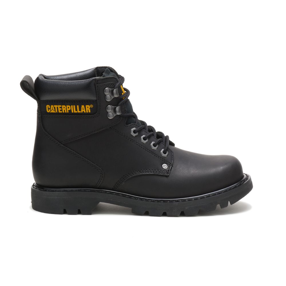 Botas Seguridad Caterpillar Second Shift Hombre Negros | MX2980FM